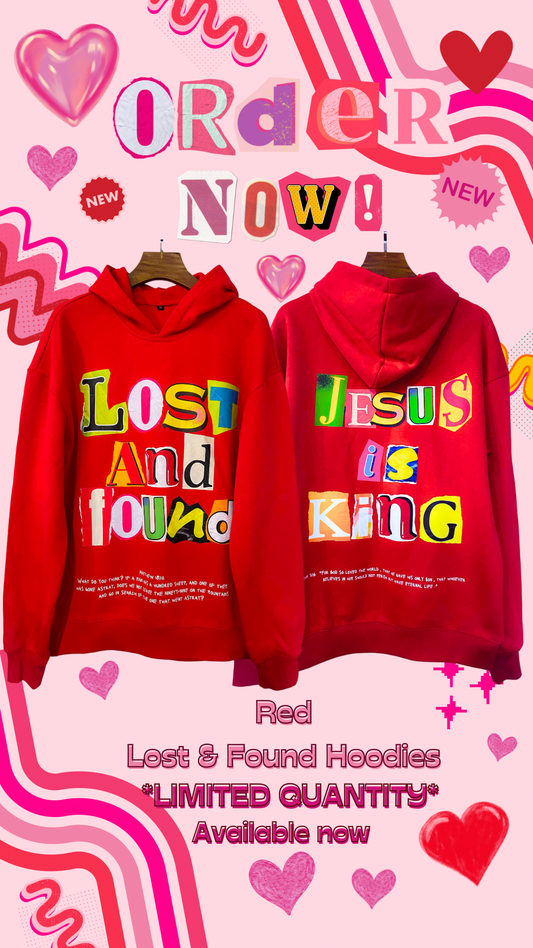 Red Lost & Found Hoodie