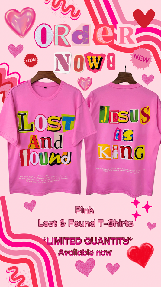 Pink Lost & Found T-Shirt