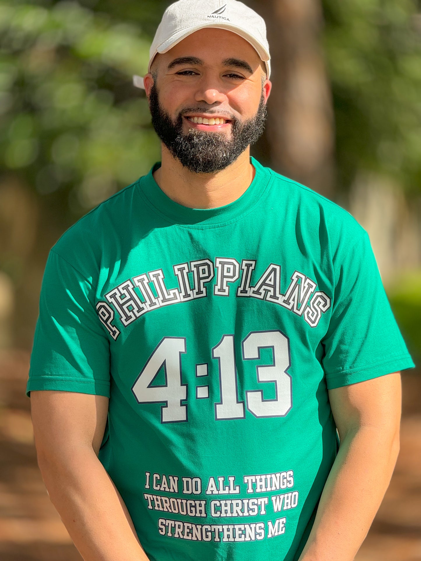 Green Philippians 4:13 Unisex T-Shirt