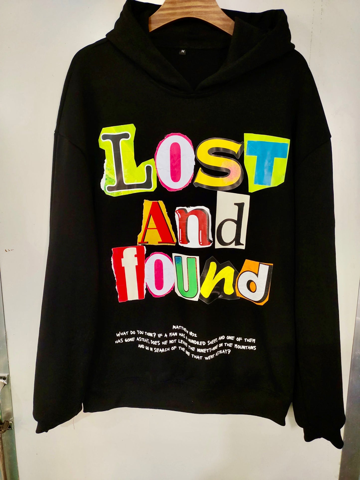 Black Lost & Found Unisex Hoodie